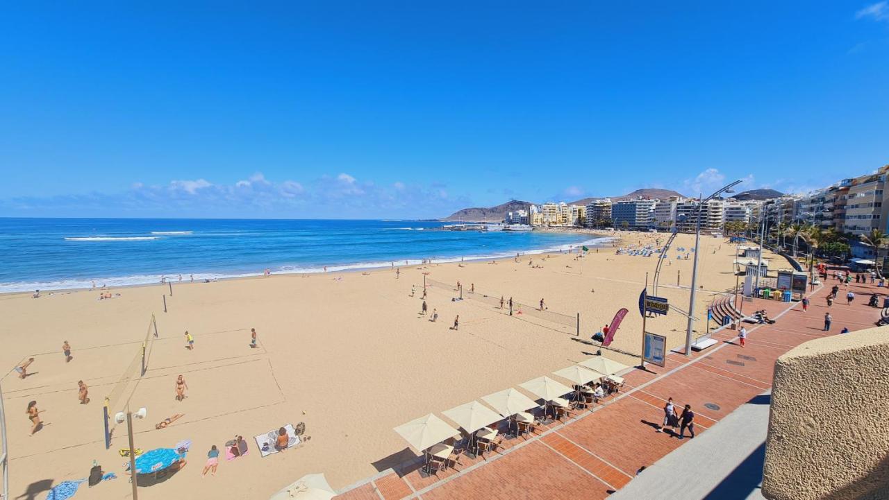 Salema Beach, Primera Linea En Playa De Las Canteras Appartement Las Palmas Buitenkant foto